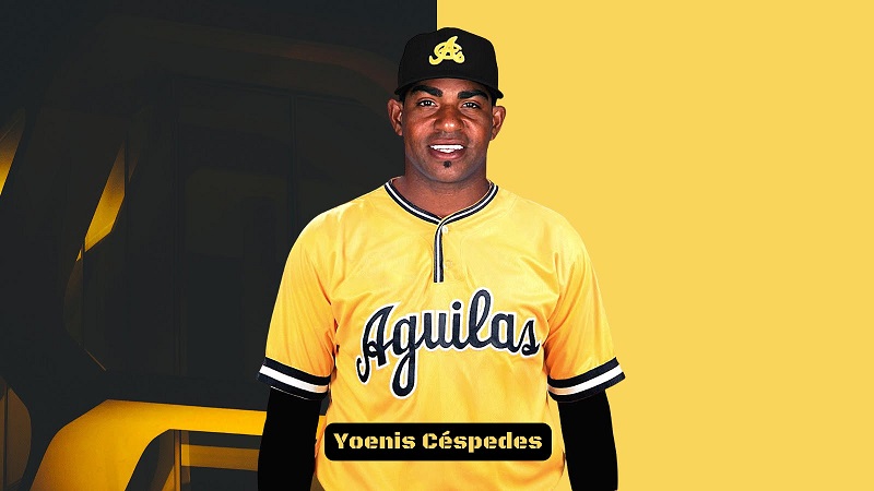 Cubano Yoenis Céspedes vuelve a reforzar las Águilas Cibaeñas