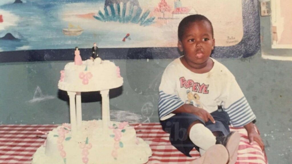 Musicólogo The Libro, cuando niño