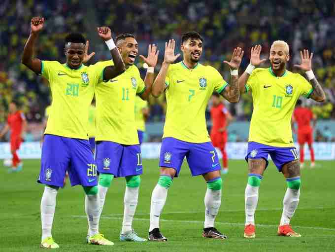 Brasil golea a Corea del Sur y avanza a cuartos en Qatar