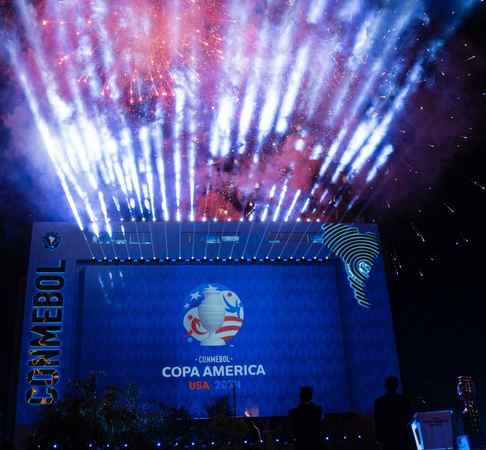 O novo logo da CONMEBOL Copa América 2024™ fará o continente