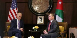 Biden habla con rey de Jordania