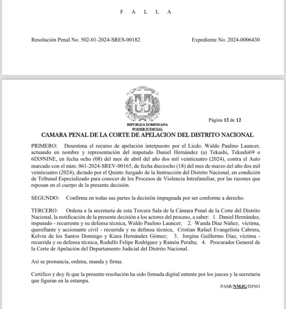 Niegan por tercera ocasión solicitud de salida del país impuesta por Tekashi - Noticias de hoy en República Dominicana | De Último Minuto