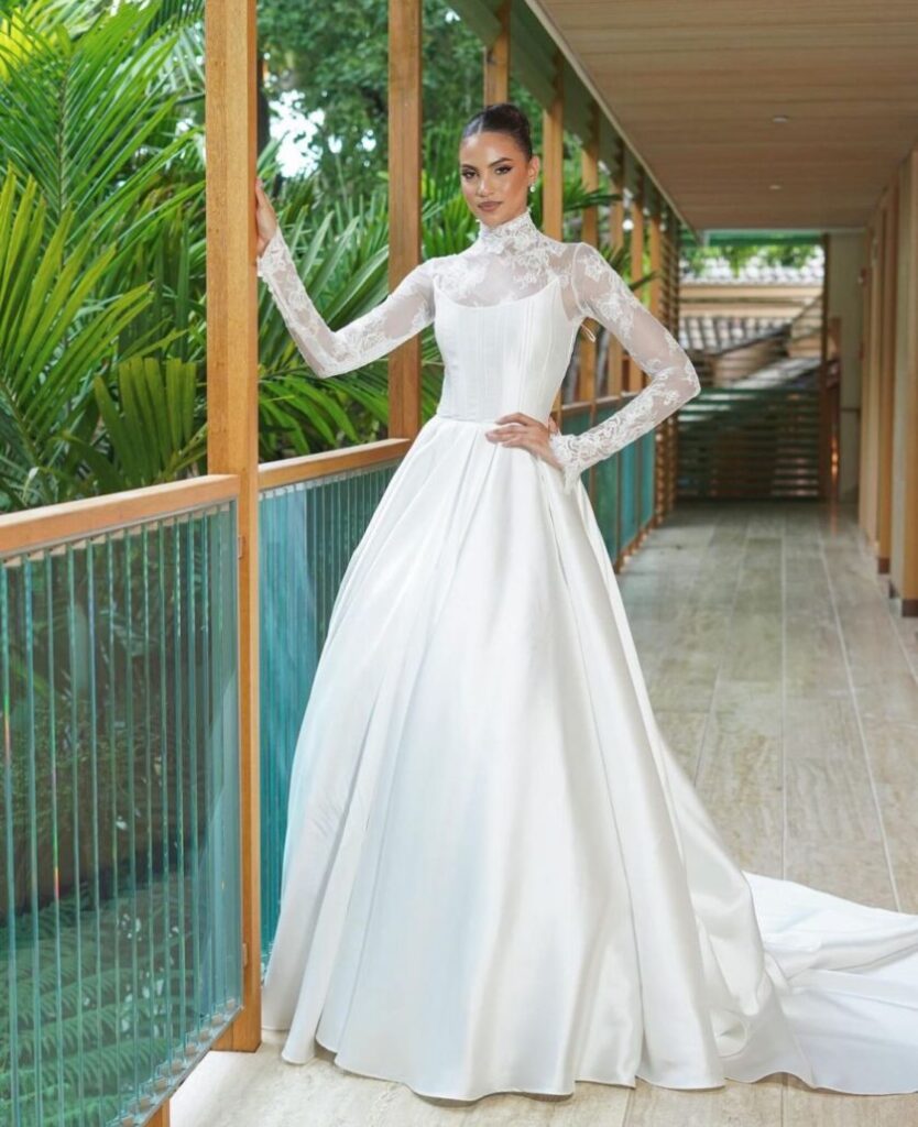 Caroline Aquino y Nahiony Reyes de las beldades que desfilaron en el RD Bridal Week - Noticias de hoy en República Dominicana | De Último Minuto