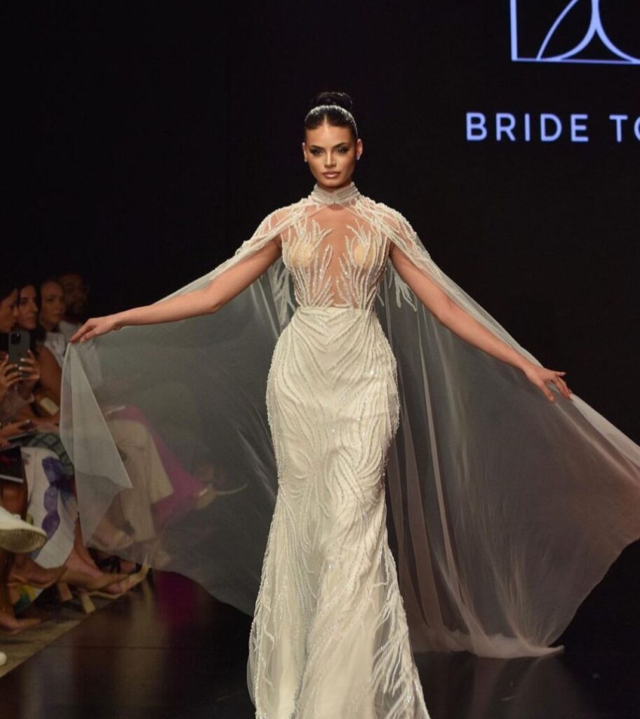 Caroline Aquino y Nahiony Reyes de las beldades que desfilaron en el RD Bridal Week - Noticias de hoy en República Dominicana | De Último Minuto