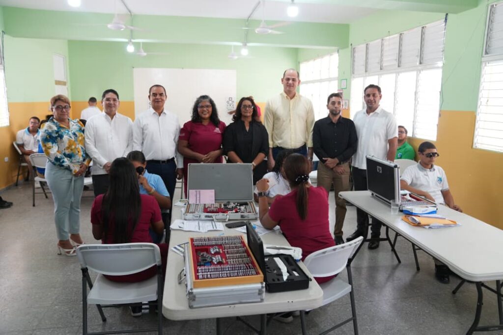 INABIE serves 600 students in a visual health day in Jarabacoa | 2 | INABIE serves 600 students in a visual health day in Jarabacoa | De Último Minuto English