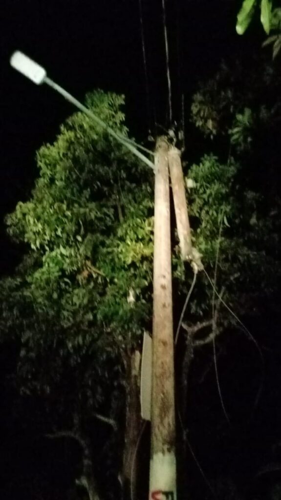 Strong winds cause damage to 11 EDENORTE circuits; 38 thousand customers affected in the Cibao | De Último Minuto English