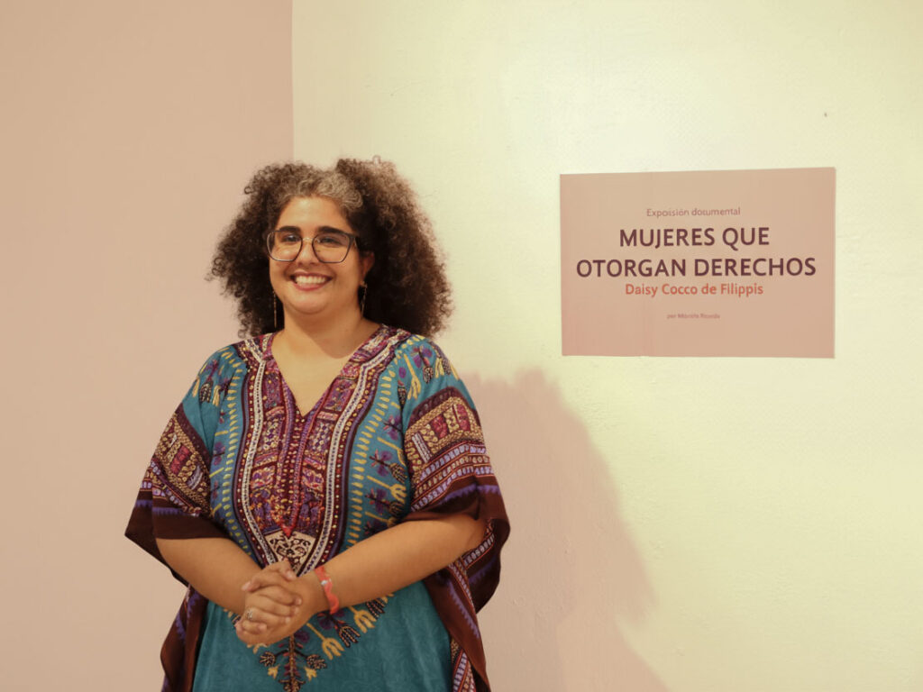 They present the exhibition “Women Who Grant Rights” which highlights the career of Daisy Cocco de Filippis | De Último Minuto English