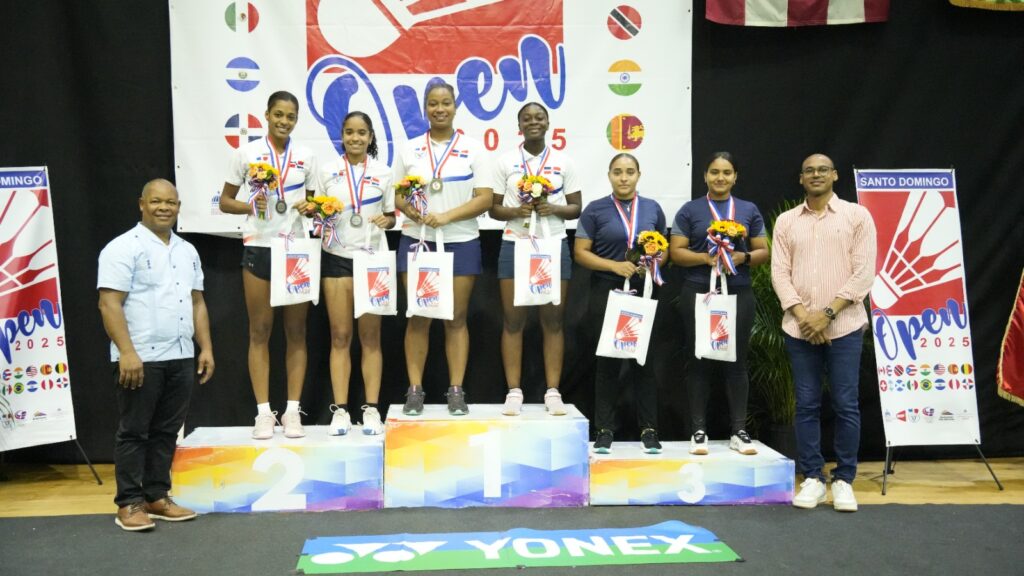 RD wins gold and silver in women's doubles at the Santo Domingo International Badminton Open 2025 | 3 | RD wins gold and silver in women's doubles at the Santo Domingo International Badminton Open 2025 | De Último Minuto English