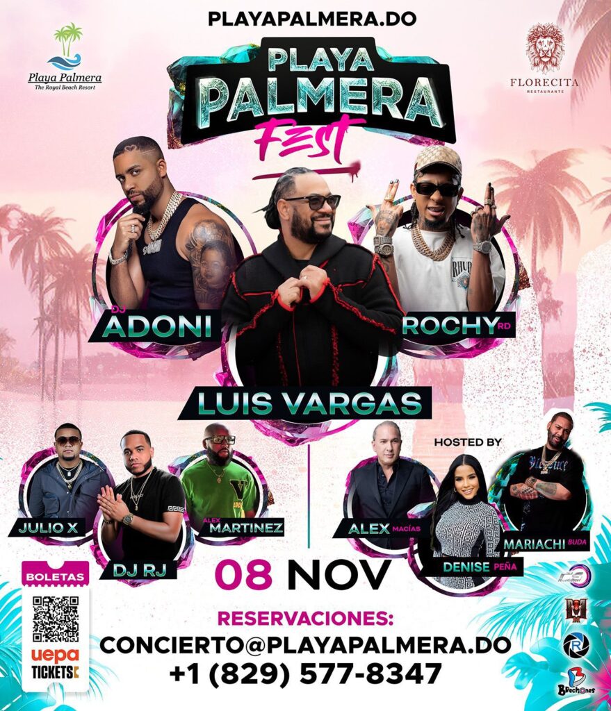 Playa Palmera Fest 2025 encenderá Punta Cana este fin de semana | 1 | Playa Palmera Fest 2025 encenderá Punta Cana este fin de semana - Noticias de hoy en República Dominicana | De Último Minuto