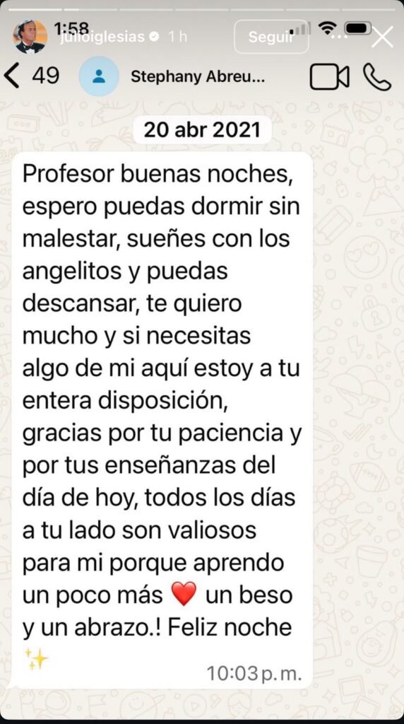Julio Iglesias estalla y publica mensajes que le enviaban sus presuntas víctimas de acoso | 7 | Julio Iglesias estalla y publica mensajes que le enviaban sus presuntas víctimas de acoso - Noticias de hoy en República Dominicana | De Último Minuto