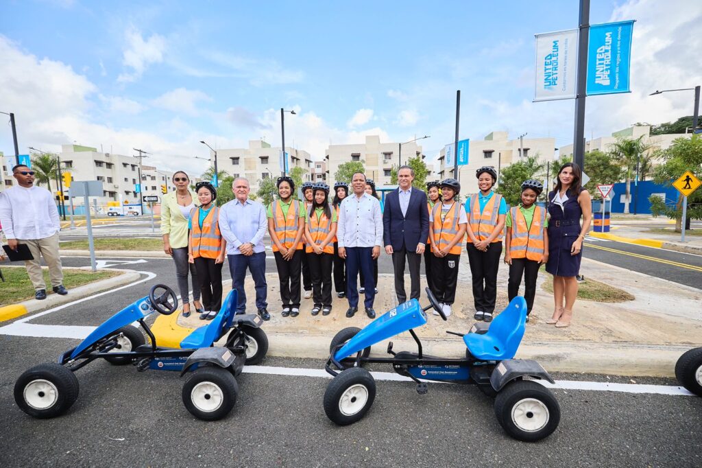 United Petroleum e INTRANT reinauguran el Parque Infanto-Juvenil de Educación Vial en Ciudad Juan Bosch