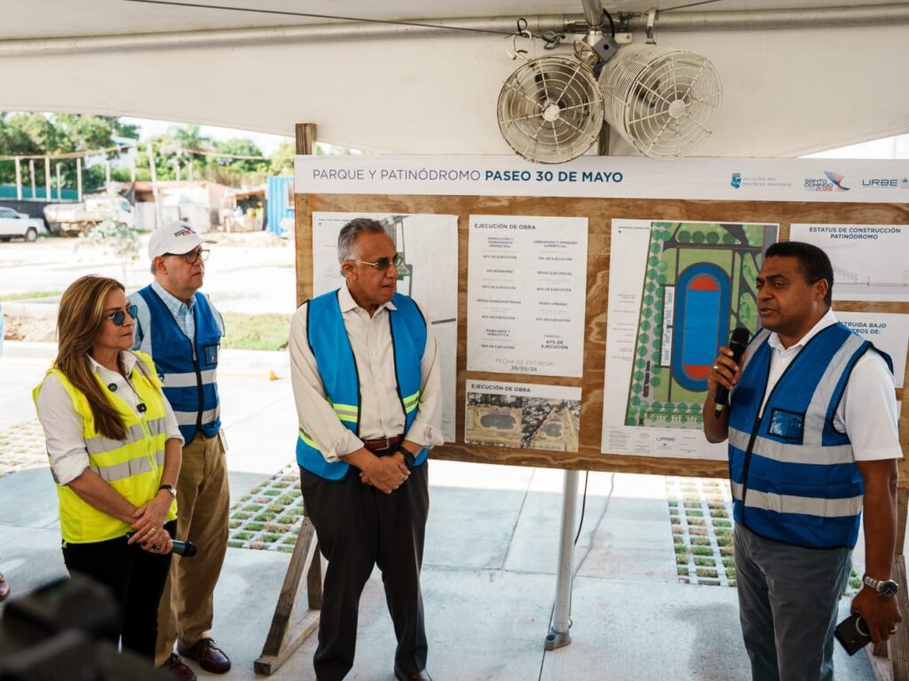 Monegro, Vicini y Luisín felicitan a Carolina por avances en Paseo 30 de Mayo y Malecón Deportivo - Noticias de hoy en República Dominicana | De Último Minuto