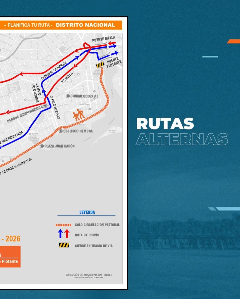 Conozca las vías cerradas y los accesos alternos por desfile en el Malecón - Noticias de hoy en República Dominicana | De Último Minuto