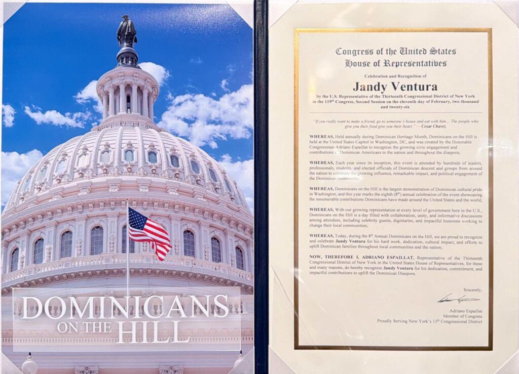 Jandy Ventura participates in the conference “Dominicans On The Hill 2026” | De Último Minuto English