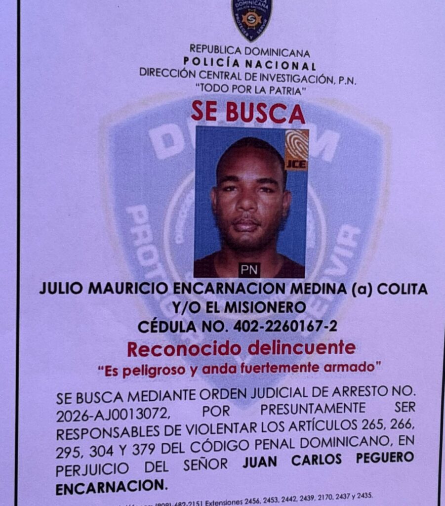 ¡Entrégate! “Colita” sigue prófugo por crimen en Los Trinitarios | 1 | ¡Entrégate! “Colita” sigue prófugo por crimen en Los Trinitarios - Noticias de hoy en República Dominicana | De Último Minuto