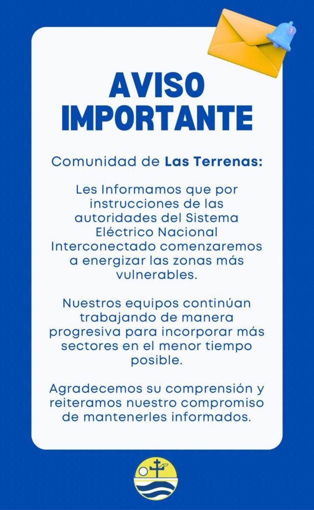 Luz y Fuerza de Las Terrenas aclara situación tras el blackout y explica proceso de restablecimiento eléctrico - Noticias de hoy en República Dominicana | De Último Minuto