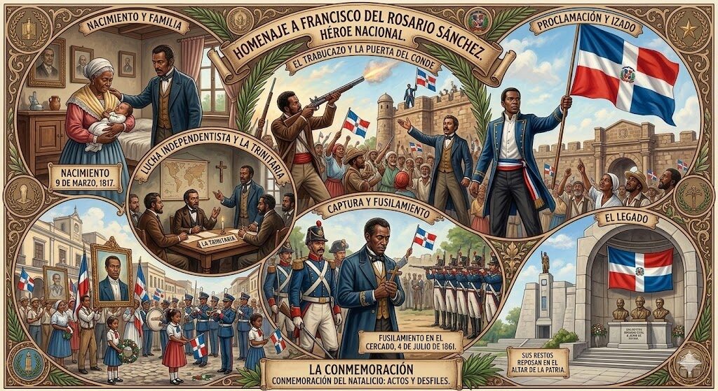 Birth of Francisco del Rosario Sánchez | De Último Minuto English