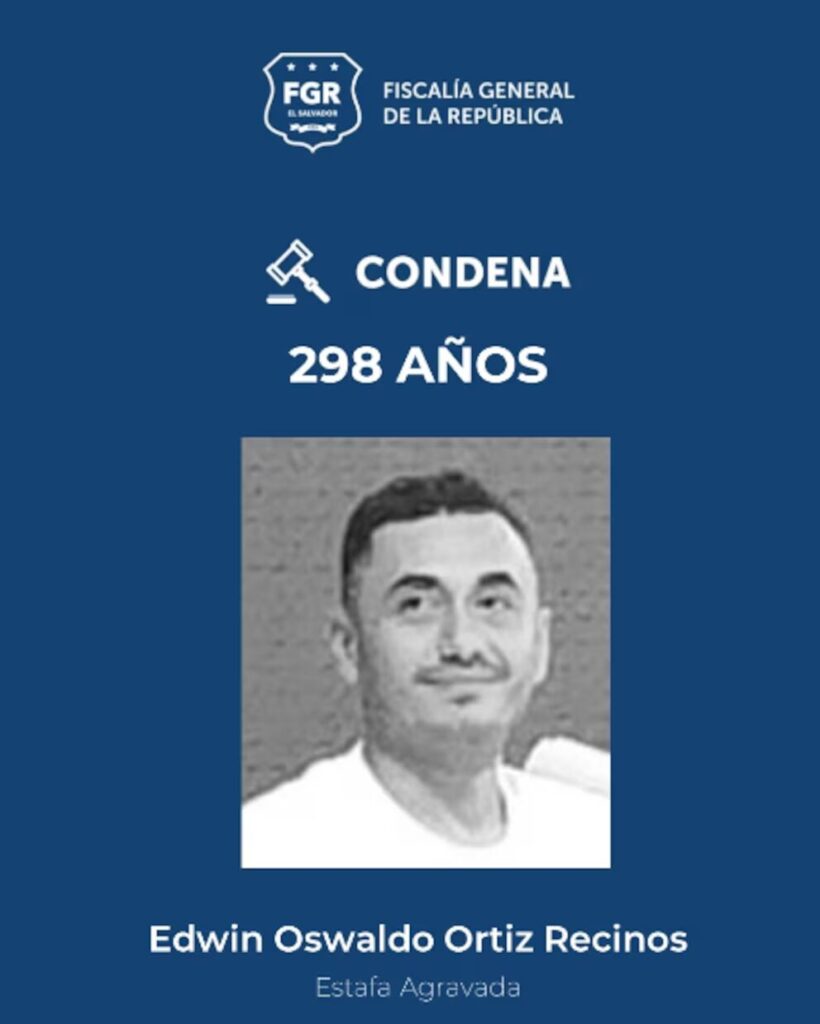 Man who scammed over 700 people in El Salvador sentenced to more than 350 years in prison | De Último Minuto English